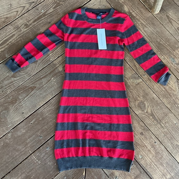 French Connection NWT Bambi Striped Sweater Dress - Picture 13 of 13